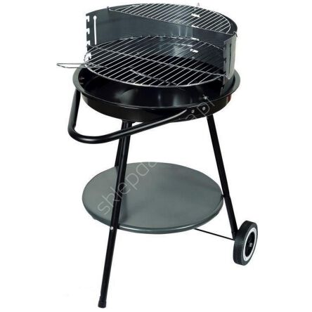 Grill okrągły z rożnem 49cm 911