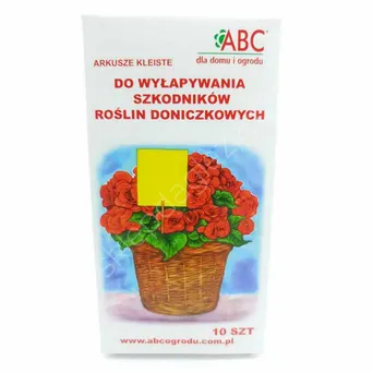 Doniczkowe arkusze kleiste 10sztuk ABC