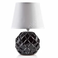 Lampa dekoracyjna Leti 12x10x30cm czarna