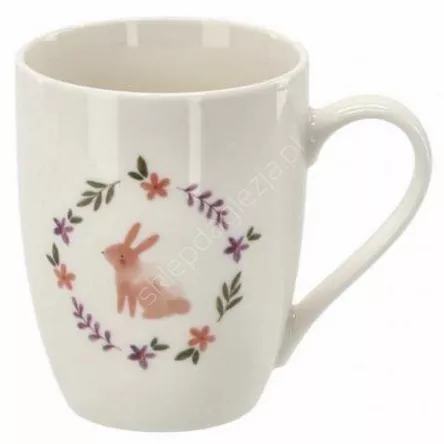 Kubek porcelanowy zajączek 340ml