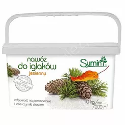Nawóz Sumin jesienny do iglaków 10kg wiaderko