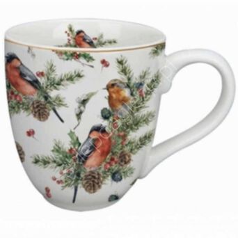 Kubek duży Christmas Birdas 1000ml 