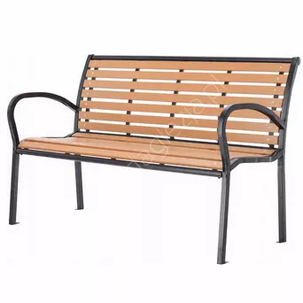 Ławka ogrodowa 125*60*80cm brązowa