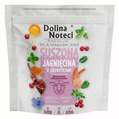 Dolina Noteci 1kg karma suszona małe rasy Jagnięcina z krewetkami