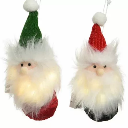 Zawieszka Mikołaj Led 17cm