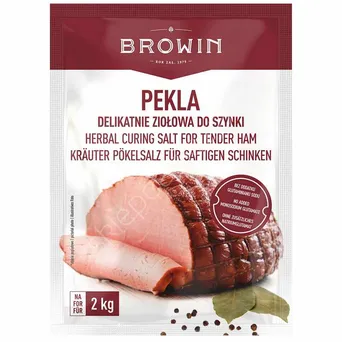 Peklosól  Pekla delikatnie ziołowa do szynki 75g