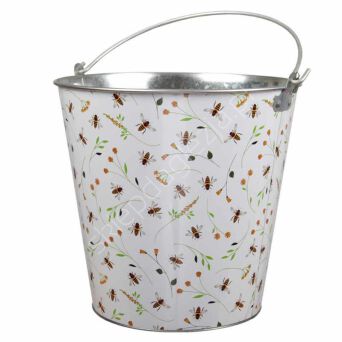 Doniczka Oth metalowa wiaderko 28cm