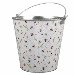 Doniczka Oth metalowa wiaderko 28cm