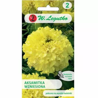 Aksamitka wzniesiona cytry-żółta 1,0g L