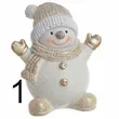 Bałwan biały 10cm 