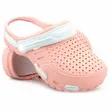 Buty klapki w kwiatki/dziurki damskie 40