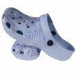 Buty klapki w kwiatki/dziurki damskie 40