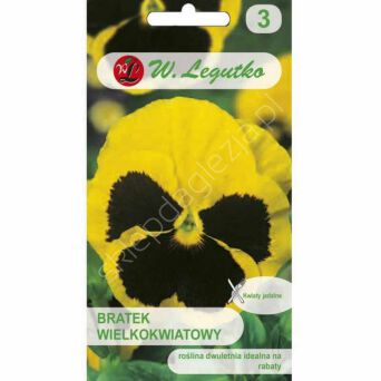 Bratek wielokwiatowy Firnengold żółty z pl 0.5g  L