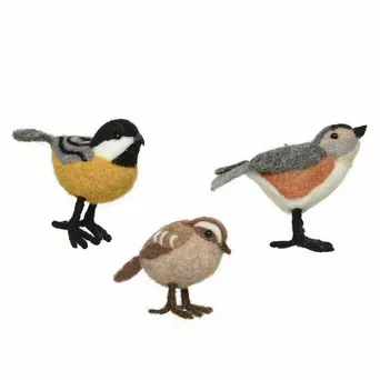 Zawieszka Ptaszek z filcu 7cm