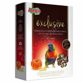 Alegia Exclusive Papuga duża i średnia 700g