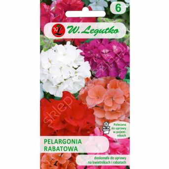 Pelargonia rabatowa F2 mix 0,05g  L