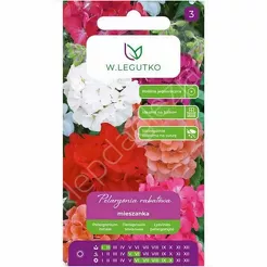 Pelargonia rabatowa F2 mix 0,05g  L