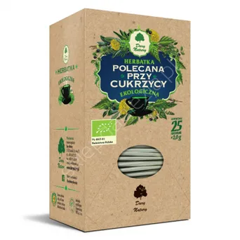 Herbata Eko Polecana przy cukrzycy 25x2g
