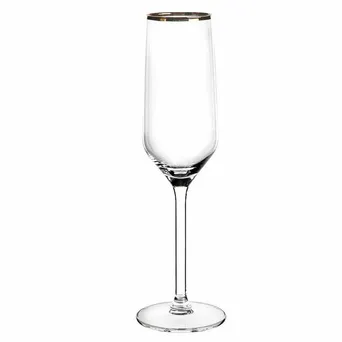 Kieliszek Rubin Gold szampan 220ml 