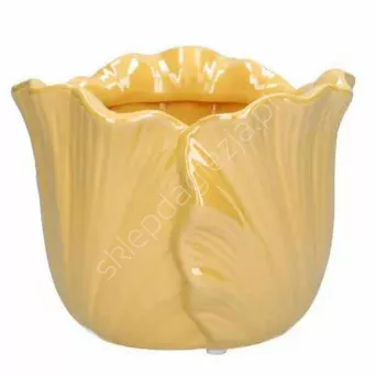 Doniczka cer Blush 13,9*10,9cm yellow