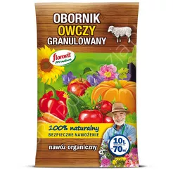 Nawóz obornik granulowany owczy 10l Pro Natura