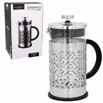 Zaparzacz tłokowy do herbaty i kawy1000ml