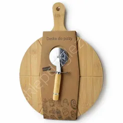 Deska do pizzy z krajaczem 42*31cm