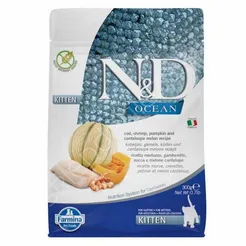 Farmina N&D Cat Kitten Codfish&Shrimp D 0,3kg