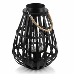 Lampion Lucie Black 42cm