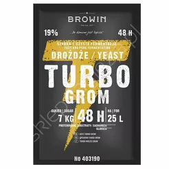 Drożdże gorzelnicze Turbo Browin 150g