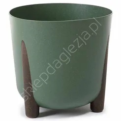 Doniczka Lam FRIDA 210mm Eco wood zielony leśny