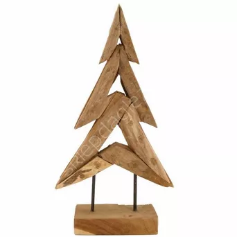 Choinka drewniana 21x8x38cm