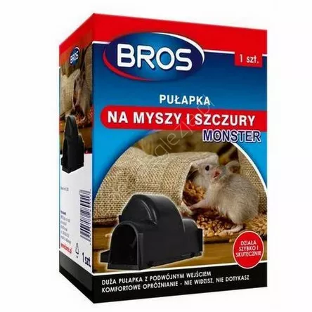 BROS Pułapka na myszy i szczury Monster