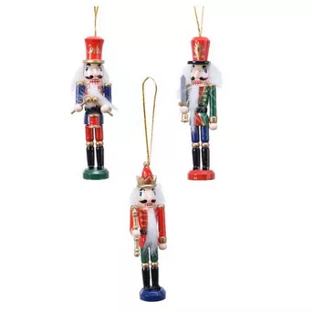 Zawieszka Dziadek do orzechów 12,5cm mix