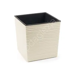 Doniczka Lam Juka 250x250 dłuto kremowa