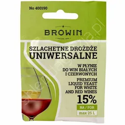 Drożdże winiarskie w płynie Uniwersalne 20ml