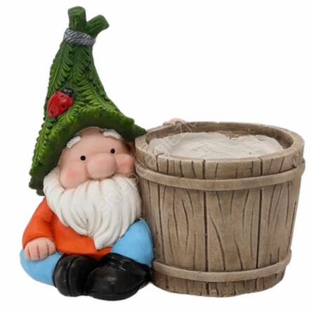 Doniczka ceramiczna figurka skrzat 29*18*28cm