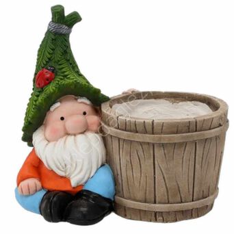Doniczka ceramiczna figurka skrzat 29*18*28cm