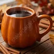 KUBEK PUMPKIN 420 ML POMARAŃCZOWY