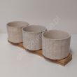 Doniczka cer Cie 14*14*11,5cm