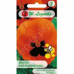 Bratek wielokwiatowy Orange mit Auge 0.3g  L