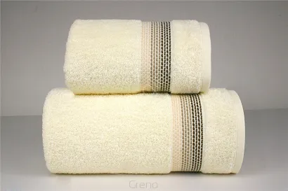 Ręcznik Ombre 70x140 kremowy