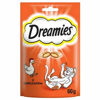 Dreamies z kurczakiem 60g 