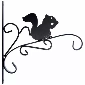 Wieszak metalowy na doniczkę Wiewiórka 30x28cm