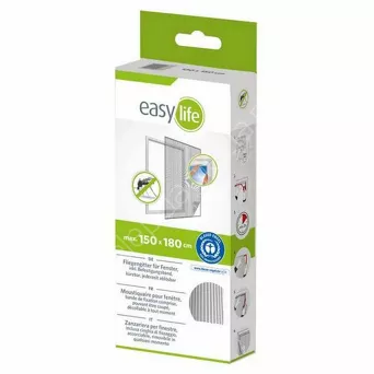 Siatka na okno przeciw owadom 150x180 biała