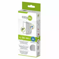 Siatka na okno przeciw owadom 150x180 biała