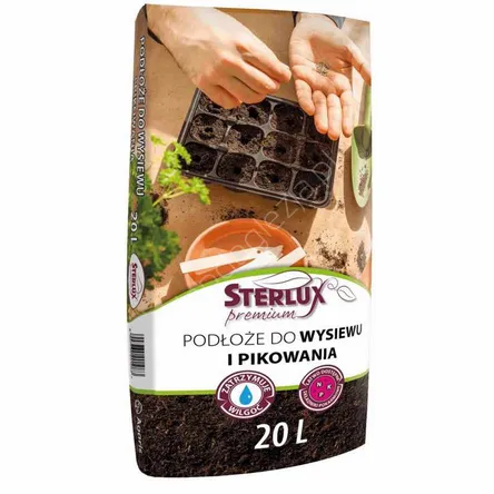 Ziemia 20l do wysiewu i pikowania Sterlux Premium
