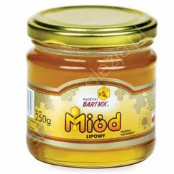 Miód 0,25kg lipowy słoik