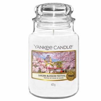 Świeca Yankee Candle Słoik duży Sakura Blossom Fes