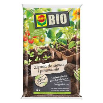 Ziemia   5l do siewu i pikowania Bio Compo